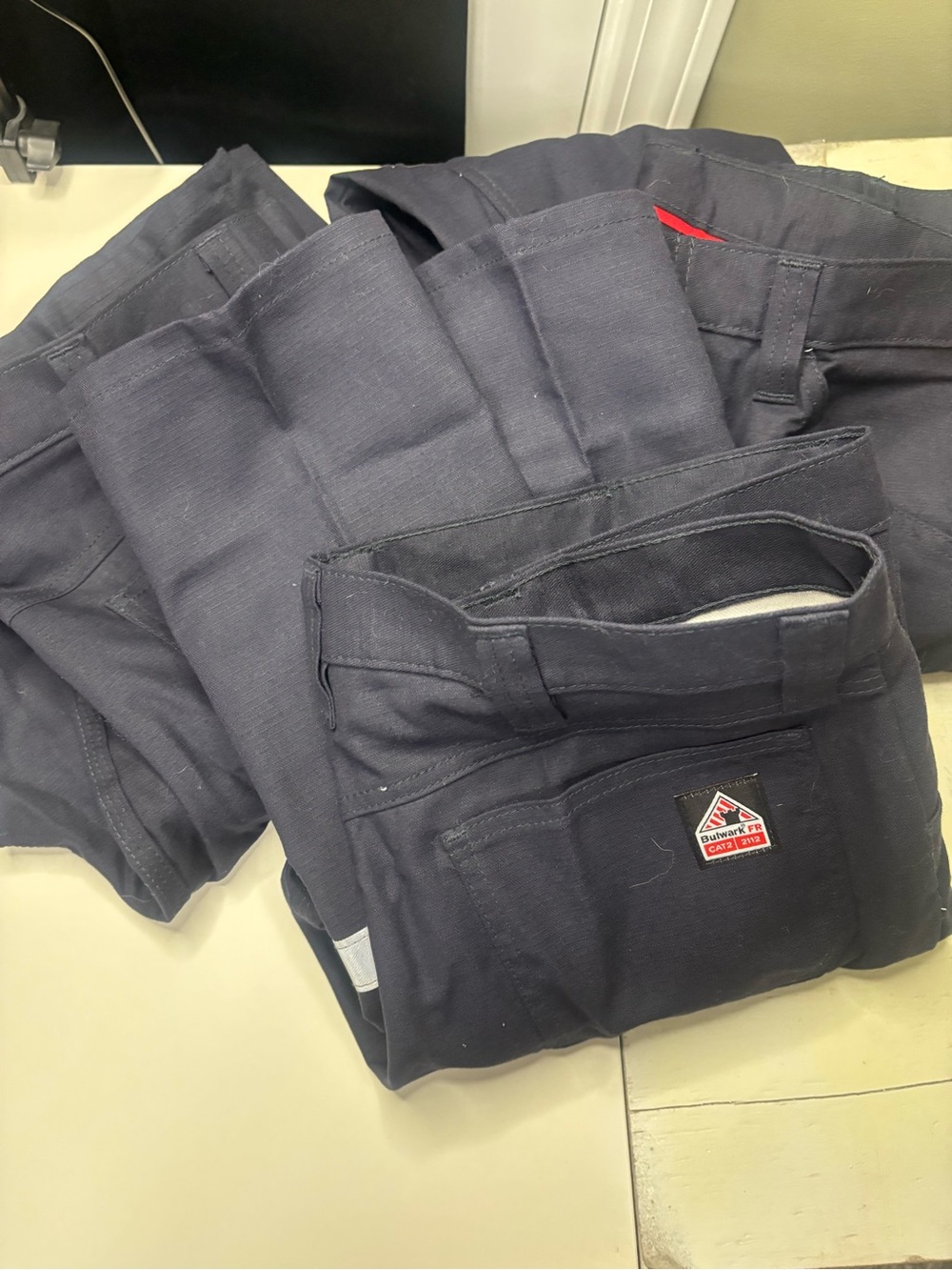 Bulwark FR Reflective Navy Cargo Pants Size 36x32 Bundle Of 3 New Flame Resist
